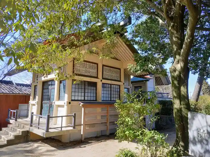 山中八幡社の本殿・本堂