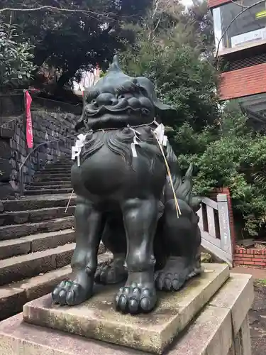 愛宕神社の狛犬