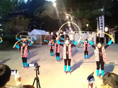 阿智神社のお祭り