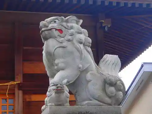 高久蕎高神社の狛犬