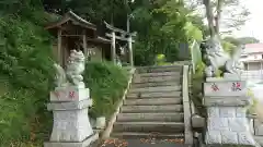 植田稲荷神社の狛犬