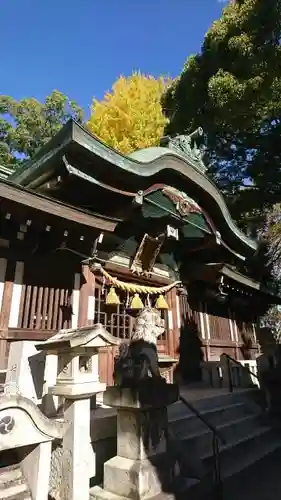 挙母神社の本殿・本堂