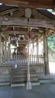 板列神社の本殿・本堂