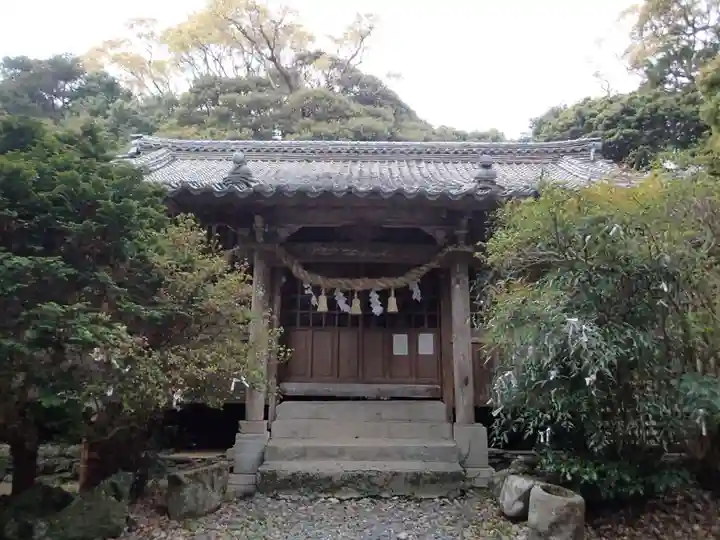 多久頭魂神社の本殿・本堂