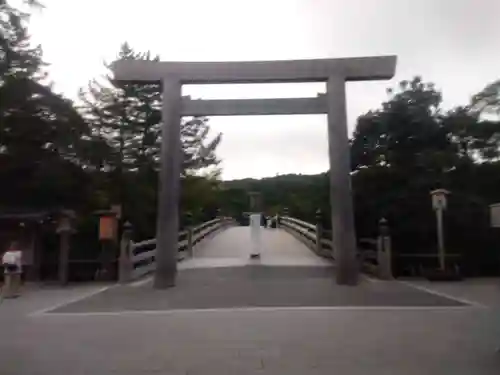 伊勢神宮内宮（皇大神宮）の鳥居