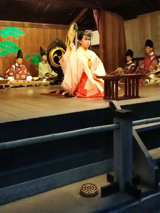 阿智神社の神楽