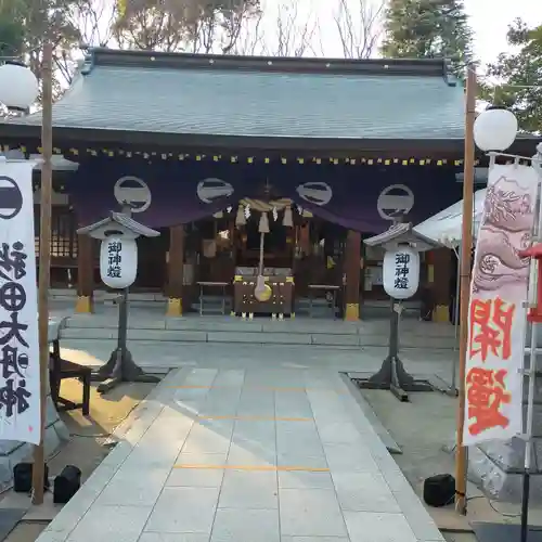 新田神社の本殿・本堂