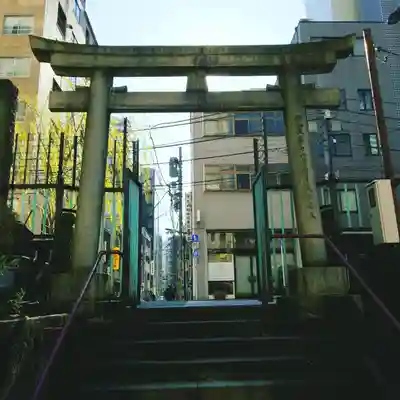 柳森神社の鳥居