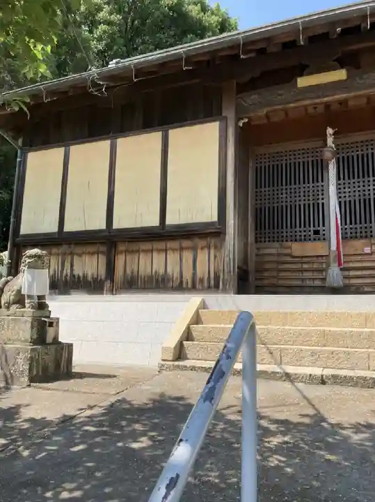 金ケ崎神社の本殿・本堂