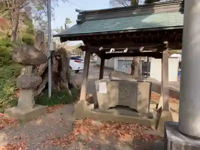 五所八幡宮の手水舎
