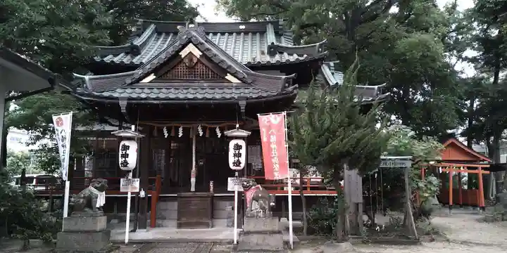 甲子園八幡神社の本殿・本堂