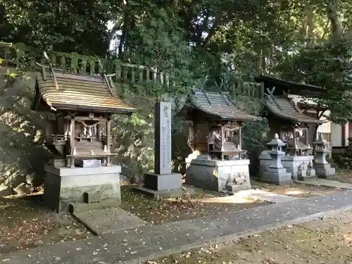 八幡朝見神社の末社