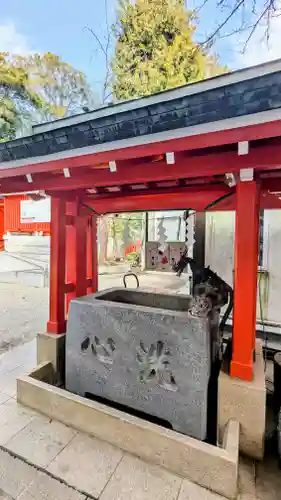 馬橋稲荷神社の手水舎