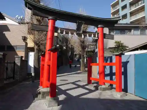 鳩ヶ谷氷川神社の鳥居