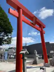 新川皇大神社の鳥居