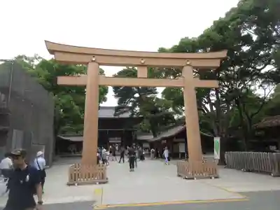 明治神宮の鳥居