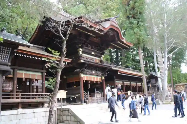 諏訪大社下社秋宮の本殿・本堂