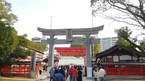 十日恵比須神社の鳥居