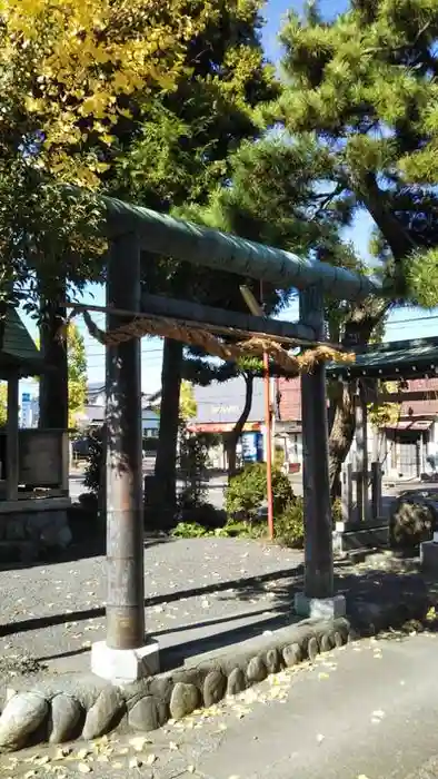 茨神社の鳥居