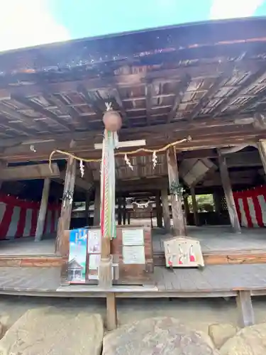 豊満神社の本殿