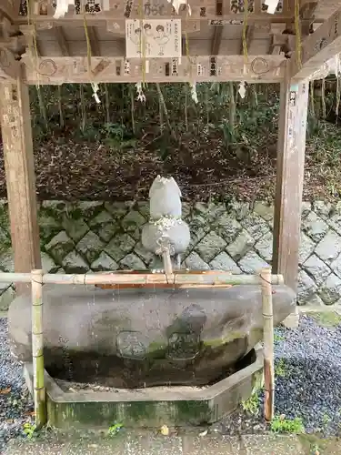 白兎神社の手水