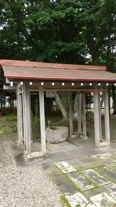 標津神社の手水舎