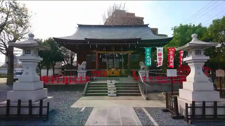 朝日氷川神社の本殿・本堂