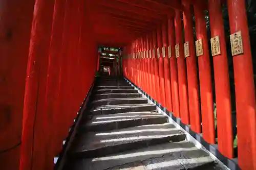 太皷谷稲成神社の鳥居