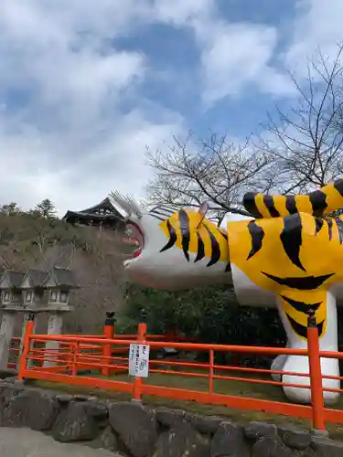 朝護孫子寺の狛犬