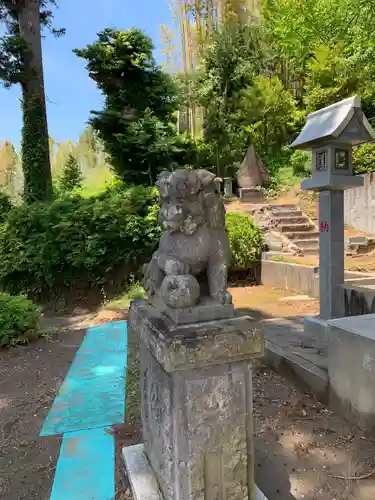 妙見神社の狛犬