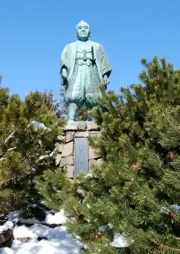 根室金刀比羅神社の像