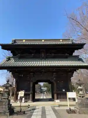 妻沼聖天山歓喜院の山門・神門