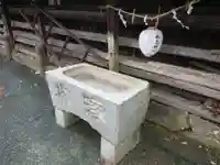 西島神社の手水舎