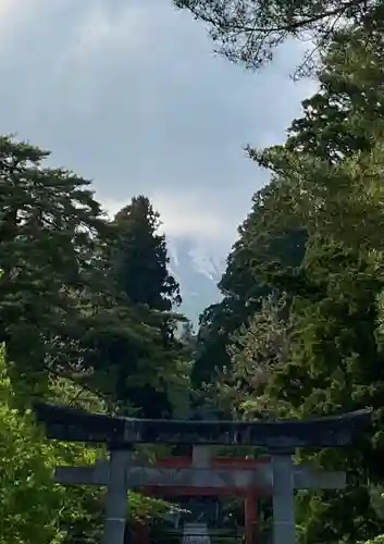 岩木山神社の鳥居