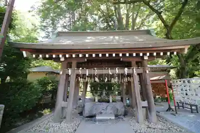 所澤神明社の手水舎