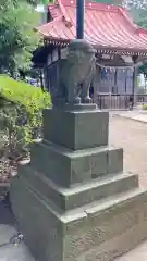 浅間神社の狛犬