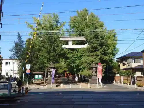 葛飾八幡宮の鳥居