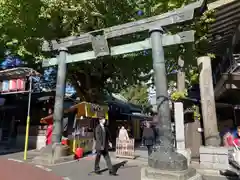 湯島天満宮の鳥居