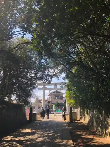 酒列磯前神社の景色