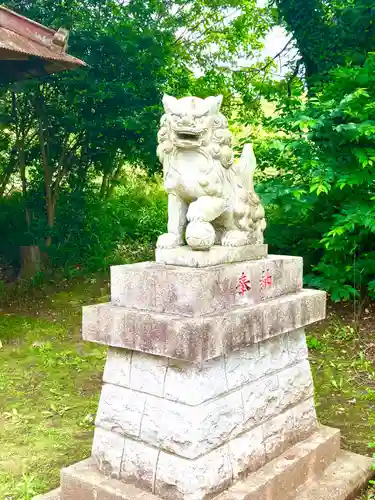 小坂熊野神社の狛犬