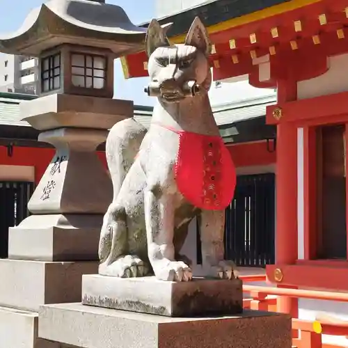 稲荷神社の狛犬