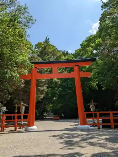 賀茂御祖神社（下鴨神社）の鳥居