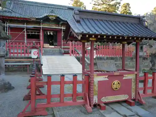 世良田東照宮の本殿・本堂