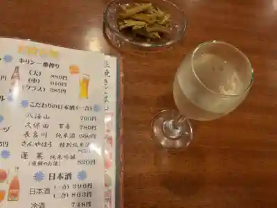 溝旗神社（肇國神社）の食事