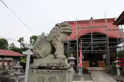 大鏑神社の狛犬