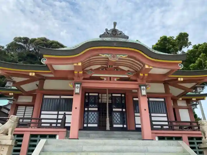 由良湊神社の本殿・本堂
