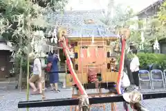 素盞嗚神社 -輪くぐりさん-のお祭り