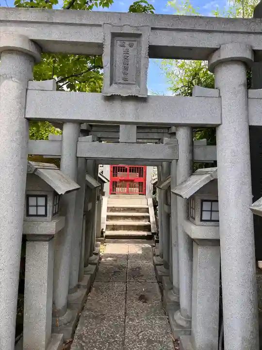 堀切天祖神社の鳥居