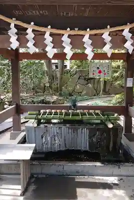岩槻久伊豆神社の手水舎