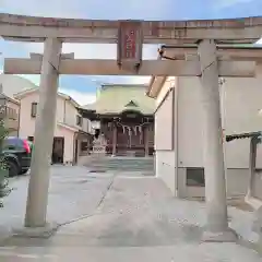 杉山神社の鳥居